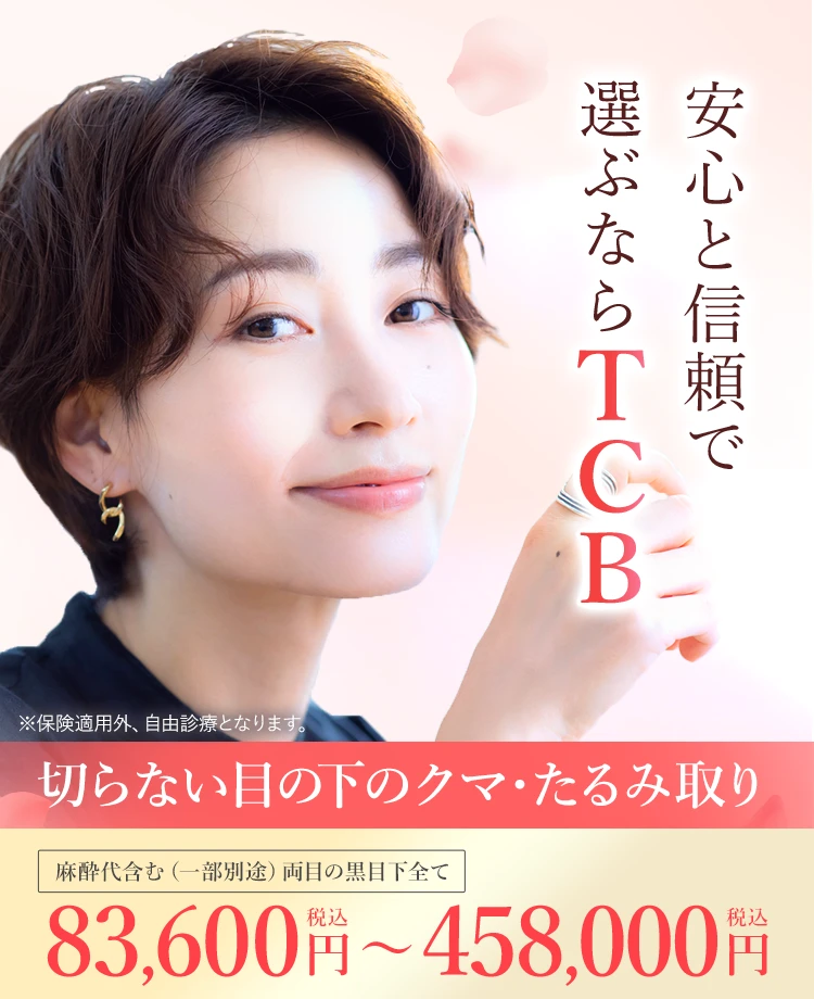 TCB東京中央美容外科 クマ取り