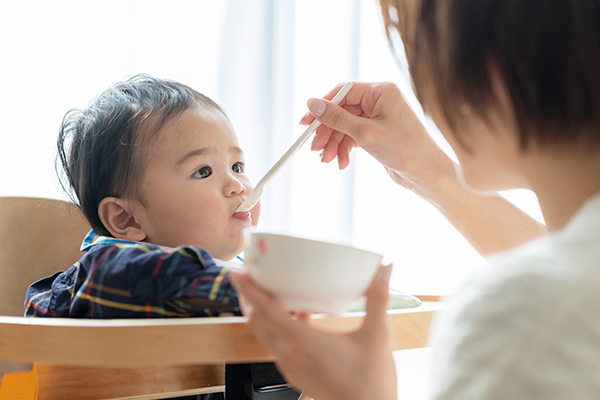 離乳食での卵の食べ進め方